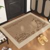 Door Floor Mat Entry Door Mat Household Door Entry Cat Advanced Sense Crystal Velvet Foot Mat Door DirtResistant LeaveIn Floor Mat