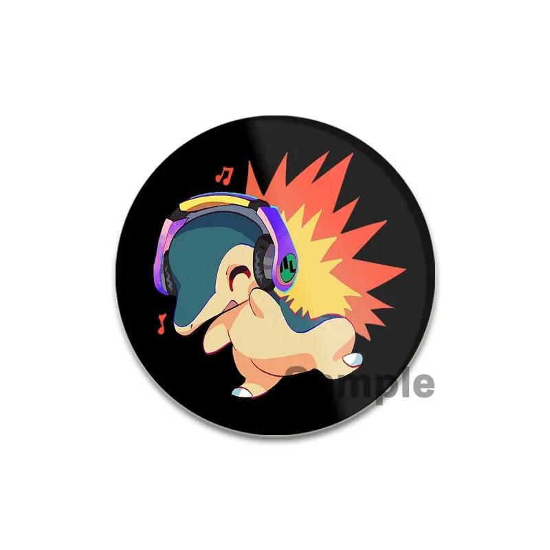 32/44/58 мм значок на лацкан в виде утки в стиле панк, значок в виде книжного червя, брошь в виде лягушачьего пальца, бобы, для рюкзака, одежды, эмалевые булавки ручной работы, украшения в стиле аниме, подарки