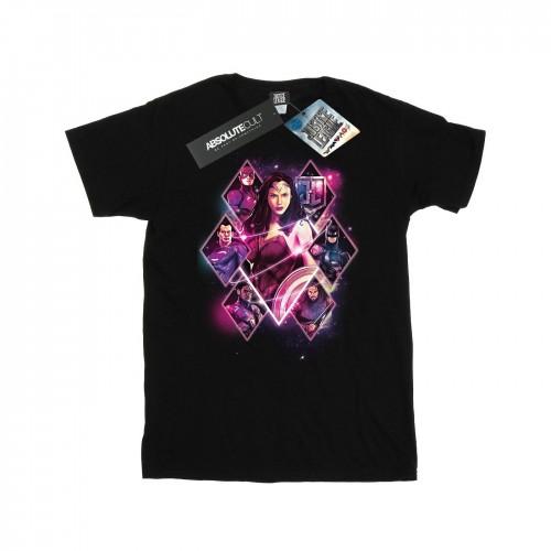DC Comics Mens Justice League Movie Team Diamonds T-Shirt