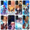 Genshin Impact Тарталья Аксессуары Чехол для телефона Для Samsung Galaxy A17 A57 A37 A16 A26 A36 A56 A15 A25 A35 A55 A14 A13 A54 A53 A34