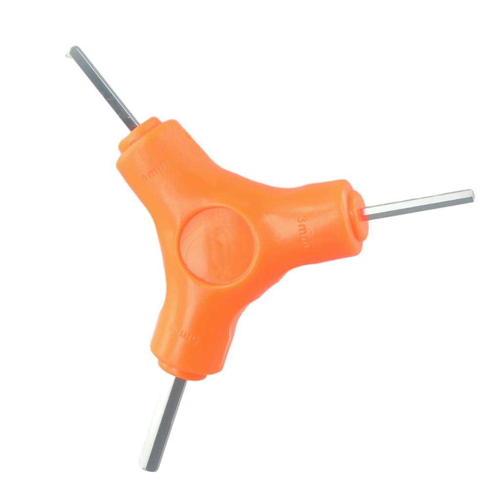 Trigeminal Hex Key 2.5/3/4/5/6/8mm Chrome Vanadium Steel