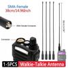 NA-771 SMA-F Flexible Antenna VHF UHF SMA Female Mobile Radio Antenna Dual Wide Band 144/430MHz for Baofeng UV-5R BF-888S UV-82