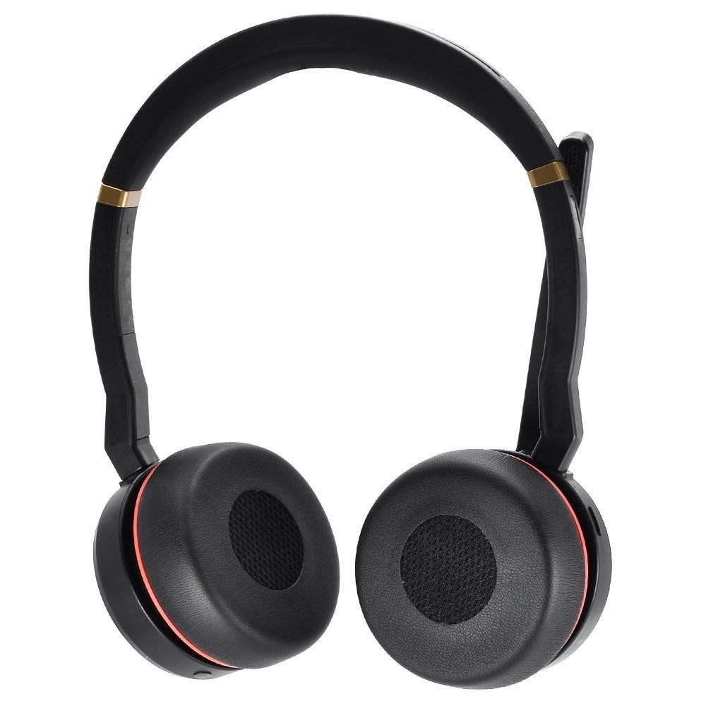 1 Pair Replacement Headphone Ear Pads for Jabra evolve 75 75+ / 75 UC / 75MS Noise Cancelling