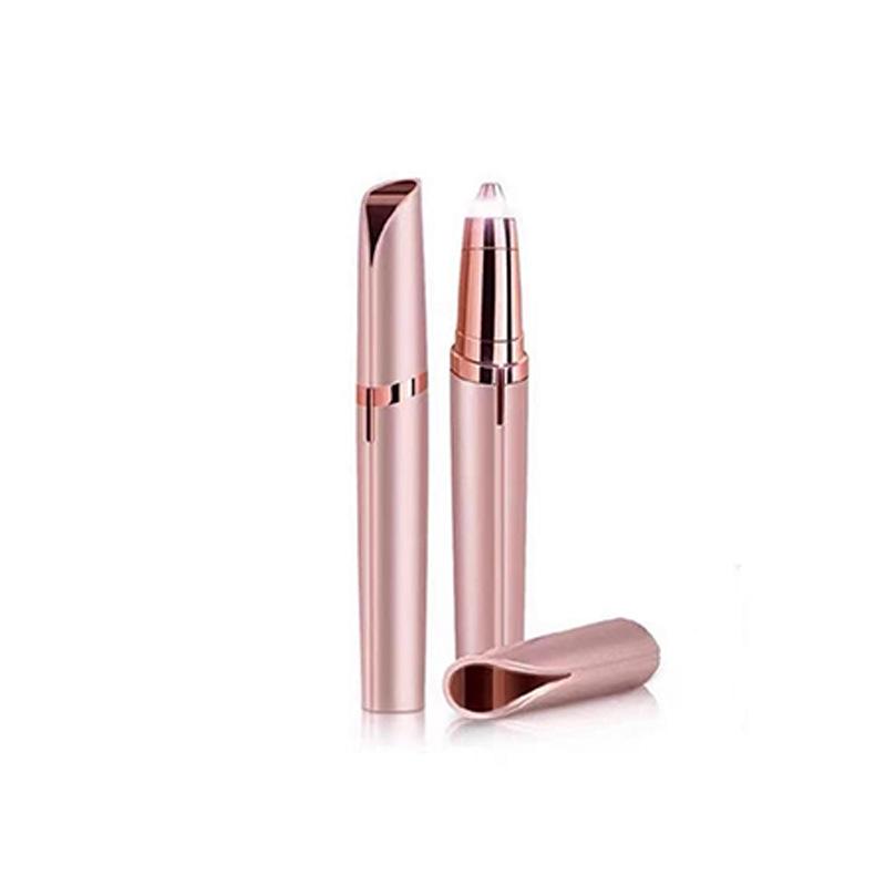 Перезаряжаемый электрический триммер для бровей: Автоматический триммер и безопасная бритва для мужчин и женщин