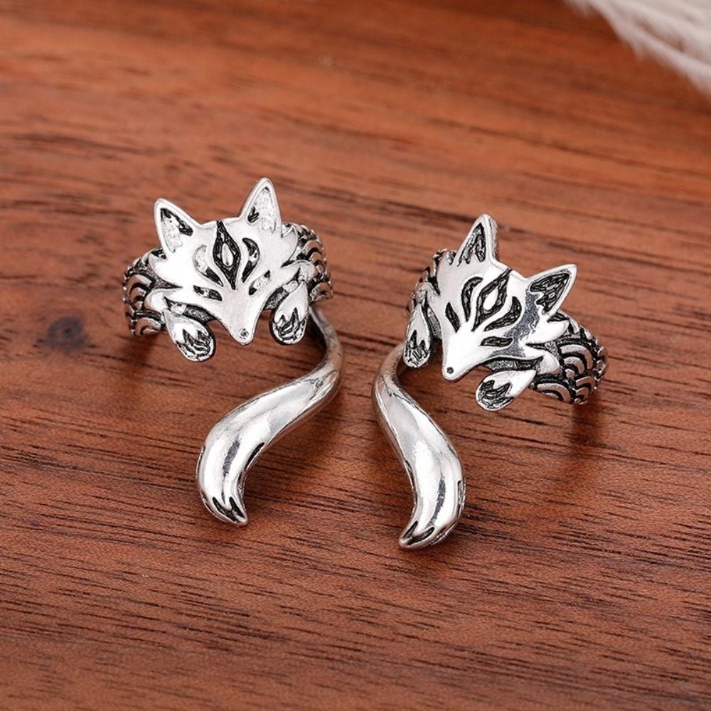 Zinc Zinc Alloy Cat Ear Clip Ear Hook Ear Cuff Jewelry Accessories Animal Earrings  Party