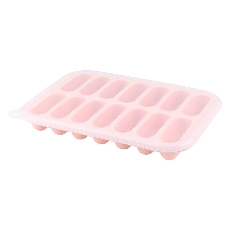 Silicone Sausage & Baby Food Baking Mold - 14 Cavities