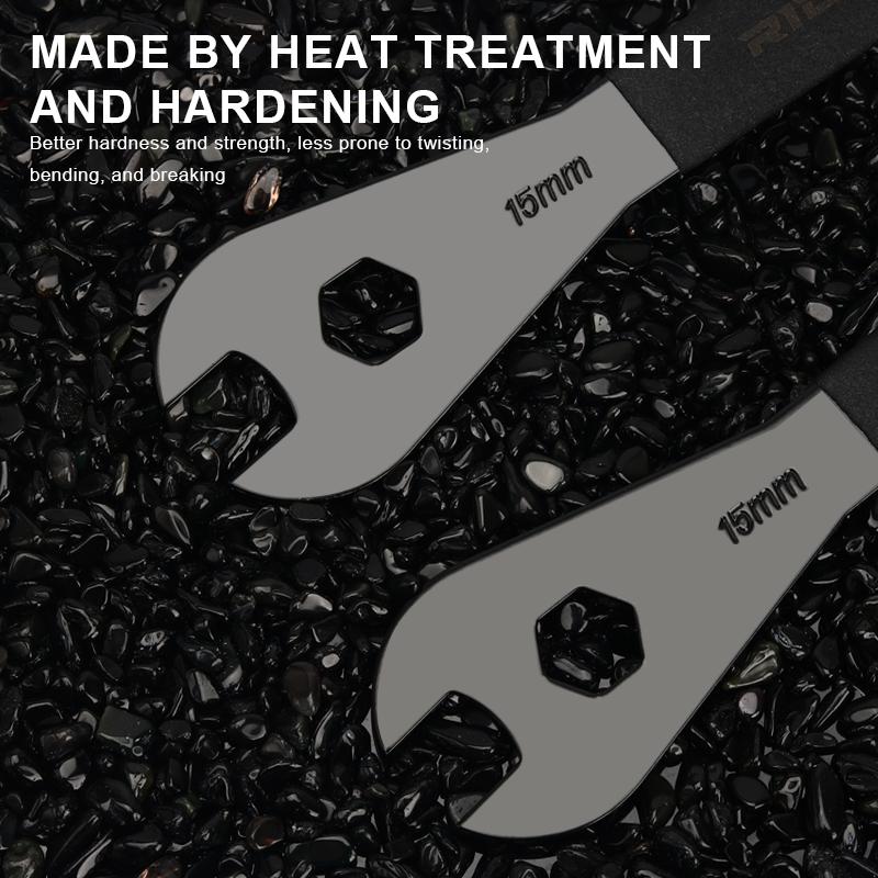 RIDERACE велосипедный педальный ключ 15 мм прочный для втулок горного велосипеда MTB установка и снятие гаечный ключ инструменты для ремонта шоссейного велоспорта