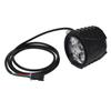 10 Inch Electric Scooter Front Light Universal 12‑72V 2 In 1 Electric Bike Horn Headlight for Cycling Accessories