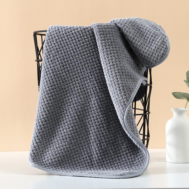 2 шт./лот, полотенца большого размера, банные полотенца из чистого хлопка, сильное водопоглощение, без ворса, без выцветания, быстросохнущие бытовые полотенца, приятные для кожи и мягкие