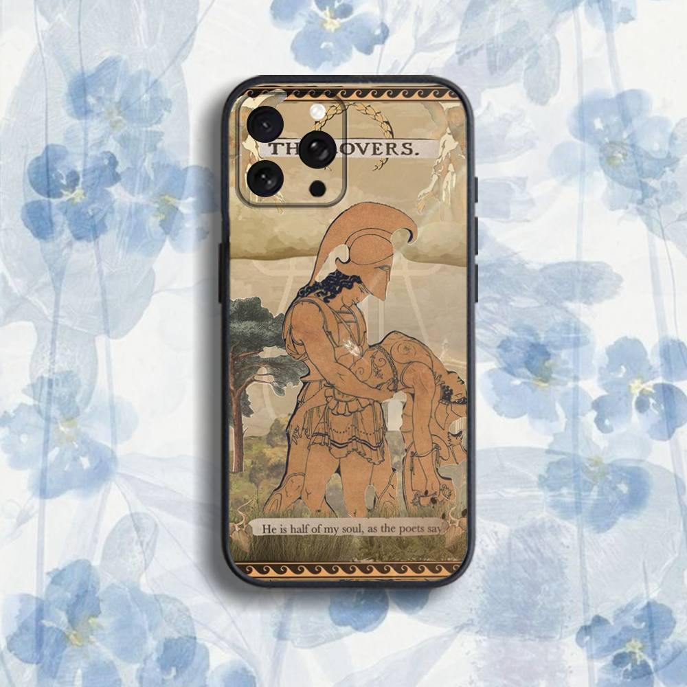 T-The Song-O-OF Achilles Phone Case For iPhone 17,16,15,14,13,12,Pro,Max,Plus,E,SE4,Air,Mini Black Soft Box