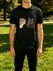 Unisexs Tee Two Cute Tabby Cat Portrait Art Print Cotton Short Sleeve Male Streetwear Summer Daily Casual Outdoor Basic Fashion Top