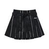 Fila Fusion Модные юбка-брюки А-силуэта с буквенным логотипом, свободные, удобные, повседневные юбки для женщин, Черный T11W222803FBK