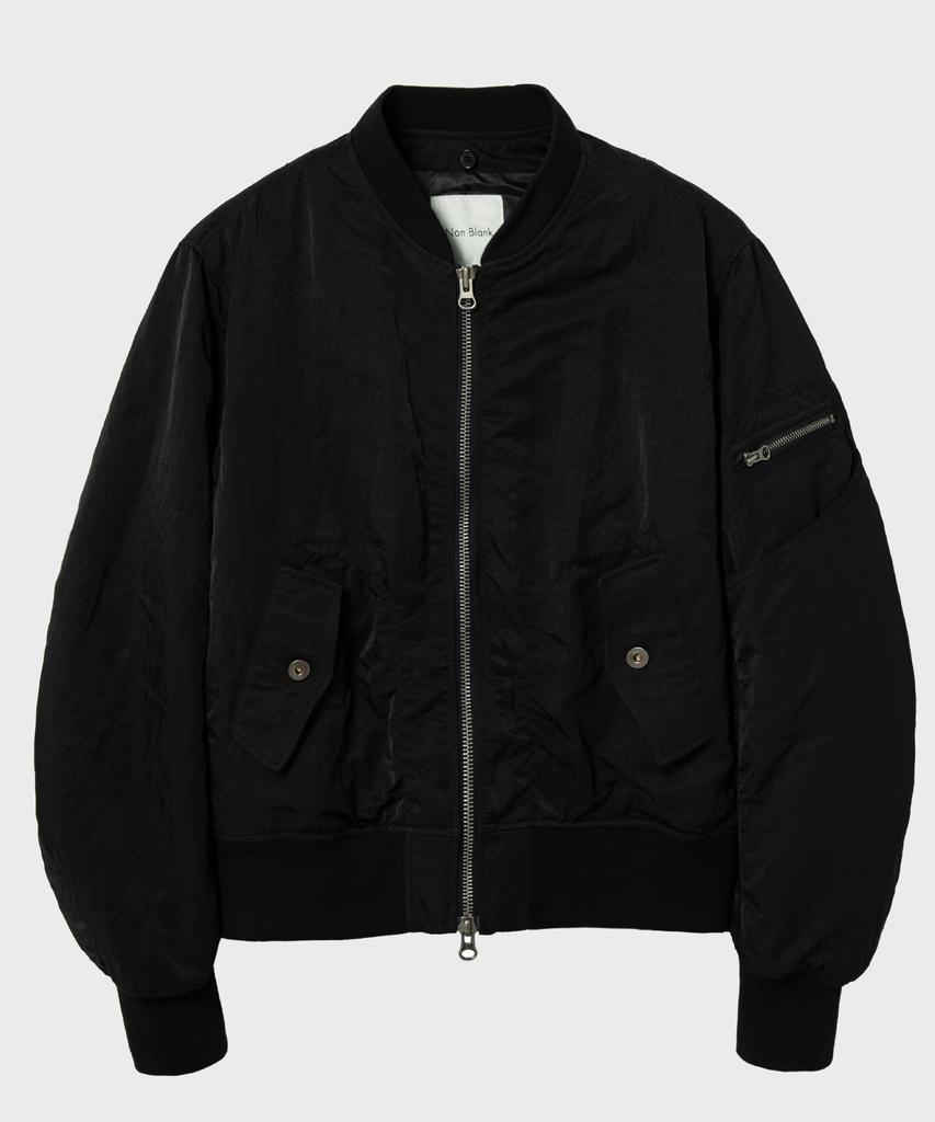 Nonblank Detachable Ma-1 Jacket_Black