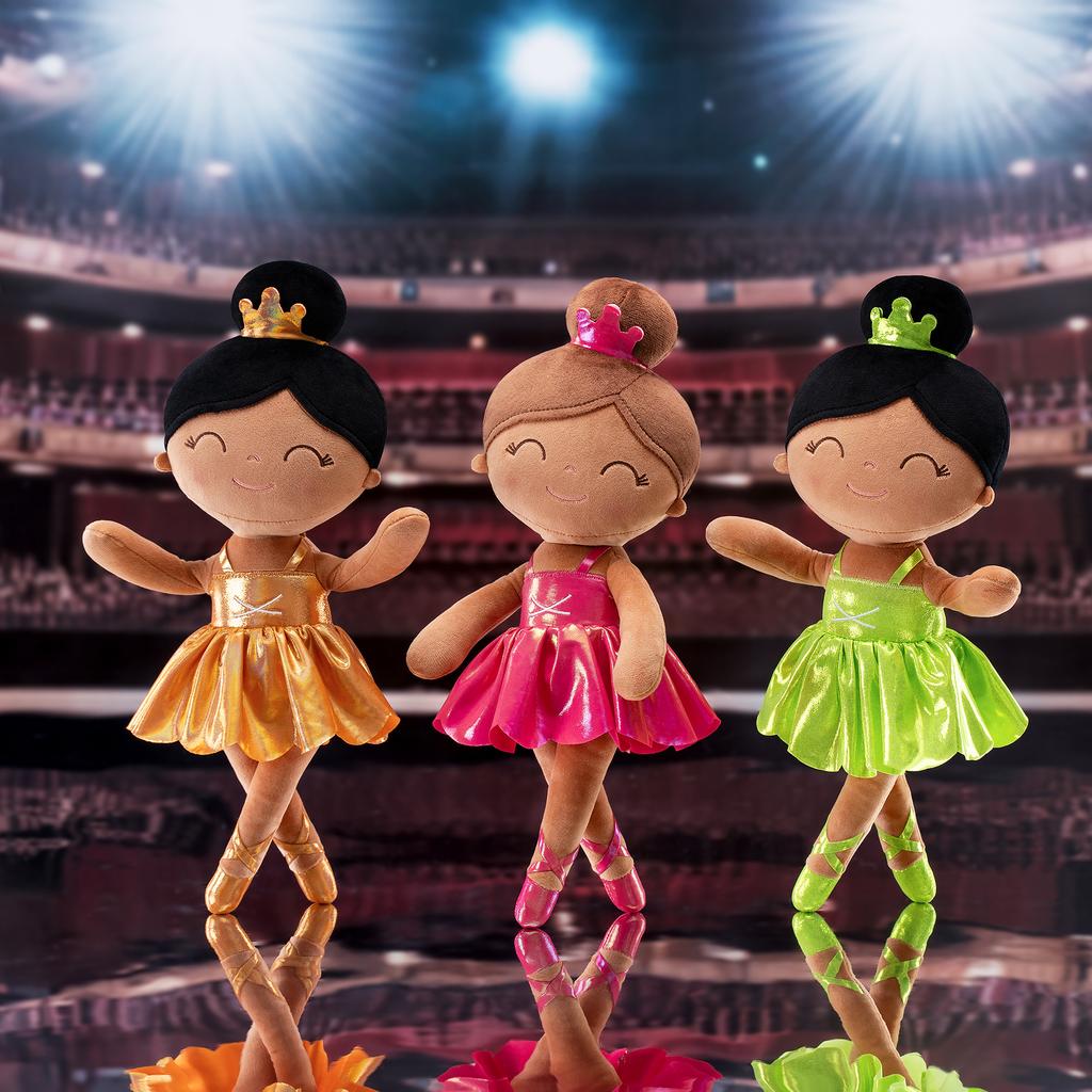 Мягкие куклы Мягкие куклы Балерина Мягкие игрушки для девочек в подарок на первый день рождения ребенка Ballet Dreams