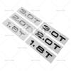 New 3D 1.8T 2.0T 3.0T Car Trunk ABS Badge Emblem Rear Tailgate Fender Door Adhesive Badge for 4HGFC A4 A5 A6 A7 A8 Q3 Q5 Q7