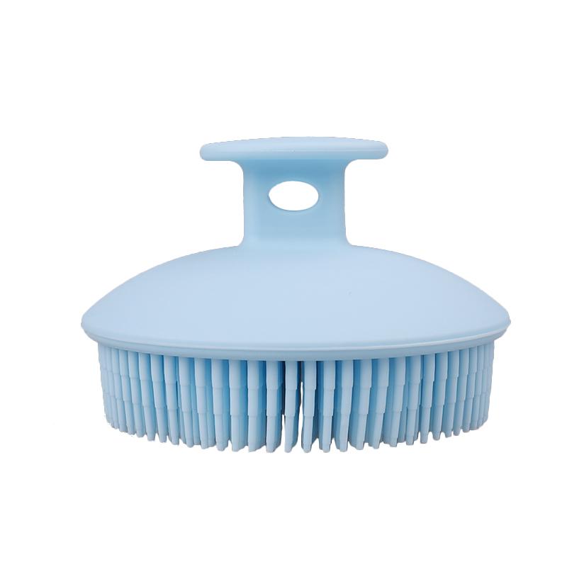 Hot Product Soft Full Silicone Shower Body Scrubber Good Quality Silicone Body Brush Scrub Custom Color Logo Silicone Bath Brush