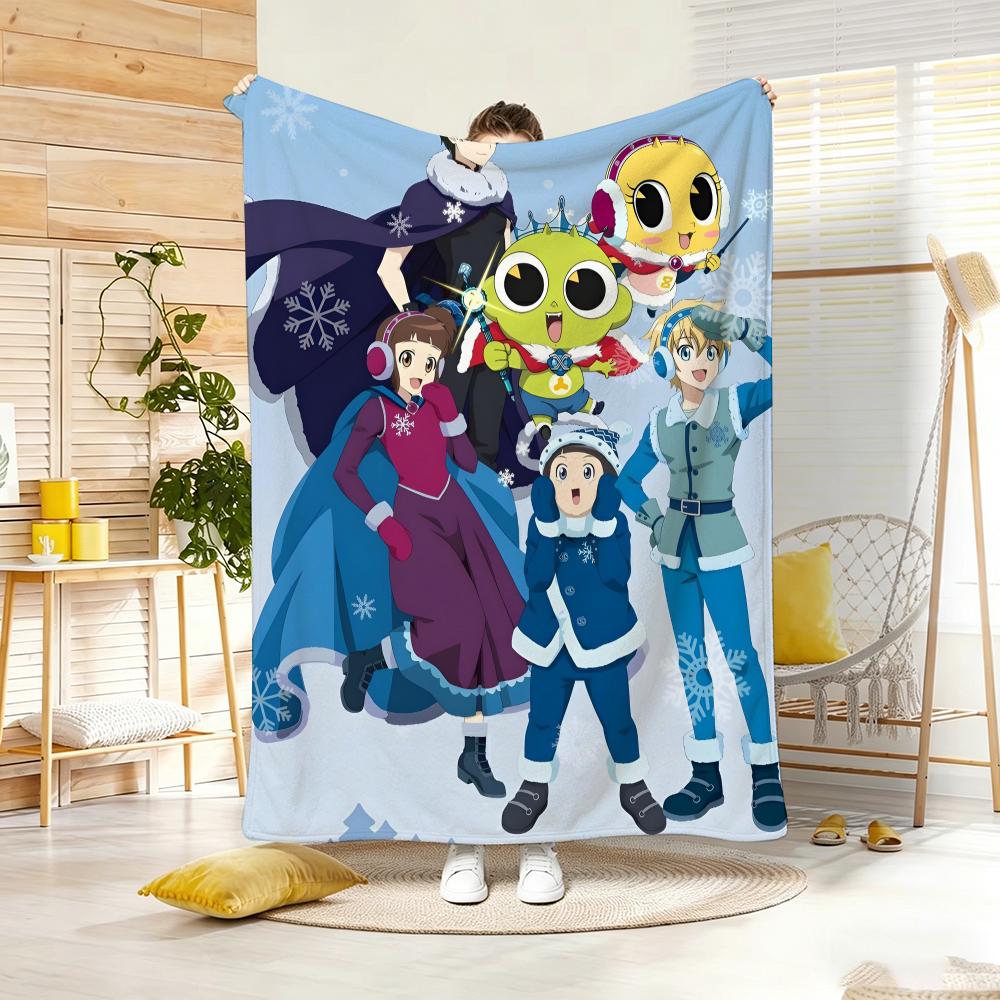 ANIME Popula T-The HauntedS Throw Lightweight 240g Flannel Blanket Soft Skin-friendly for Summer Cooling