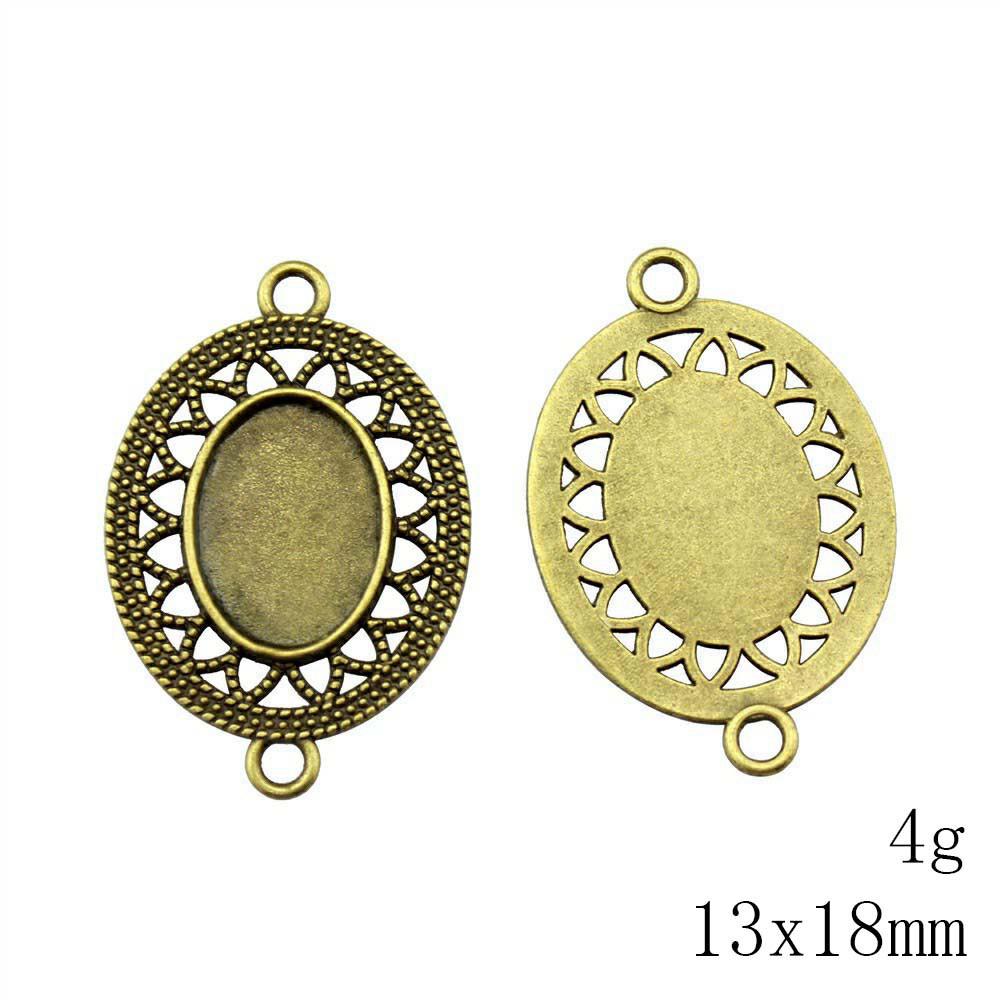 Подарки для женщин Ювелирные изделия и аксессуары Овальный стеклянный кабошон Подставка Поднос для установки Безель Аксессуары Детали DIY Аксессуары