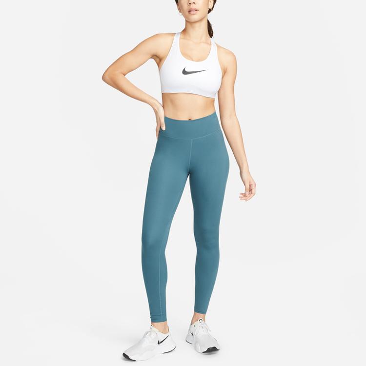 Nike Спортивный бюстгальтер с высокой степенью поддержки и логотипом Victory Shape, женское нижнее белье, белое 548556-100