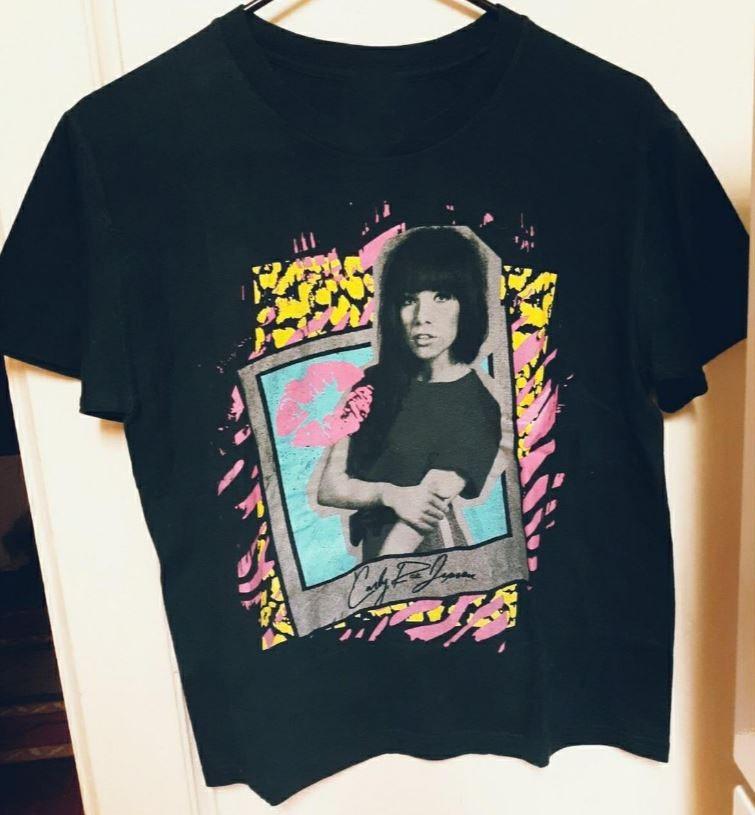VTG Carly Rae Jepsen Singer Cotton all size Unisex Black t-shirt HT079