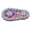 Metal Sprockets Chains Decompression Toy Stress Relief Keep Focusing Fingertip Bike Chain Gears