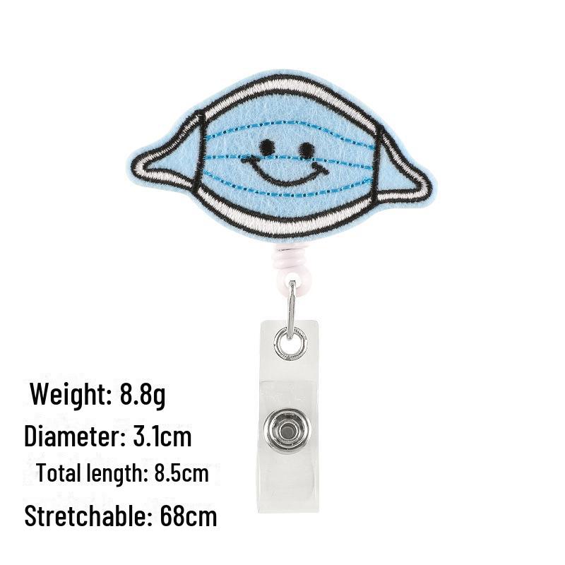 Вышитый бейдж и нашивка на одежду - легко вытягиваемая пряжка для врачей и медсестер