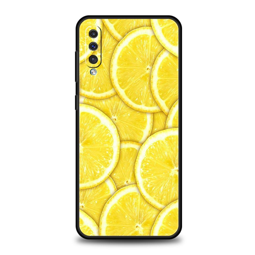 Чехол для телефона Mediterranean Lemon для Samsung Galaxy A52 A50 A70 A10 A30 A40 A20S A20E A02S A12 A22 A72 A32 5G A04s Силиконовый чехол