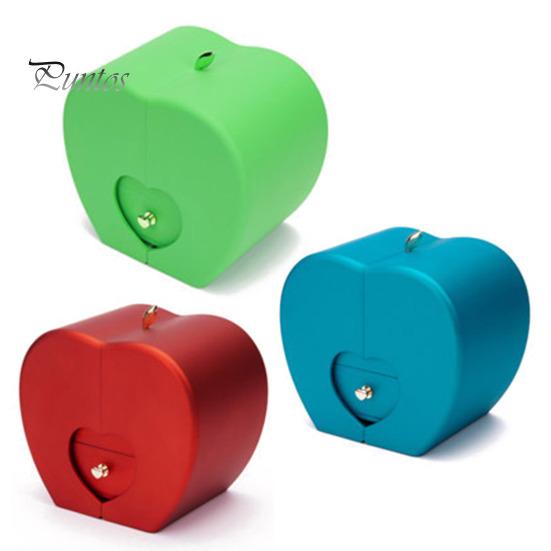 Коробка для хранения ювелирных изделий Элегантный футляр для ожерелья и колец в форме яблока с долговечным мыльным цветком для фестиваля Рождества