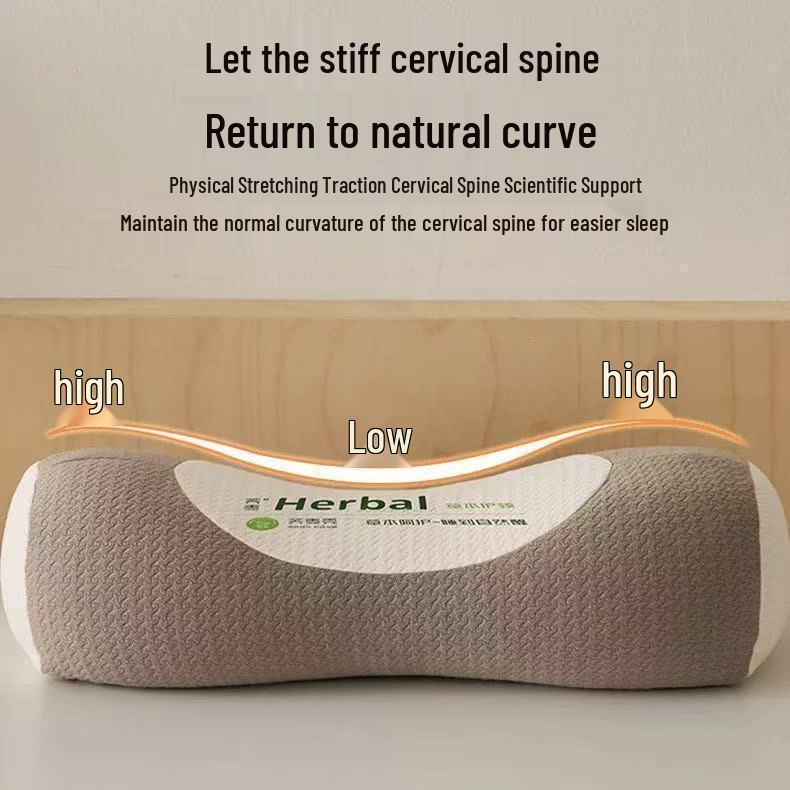 Orthopedic Buckwheat Pillow for Cervical Support and Pain Relief