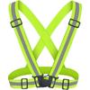 Reflective Safety Vest Reflective Adjustable High Visibility Vest Reflectors Jogging Bike Cycling Vest Reflective Safety Vest Reflector Vest Running