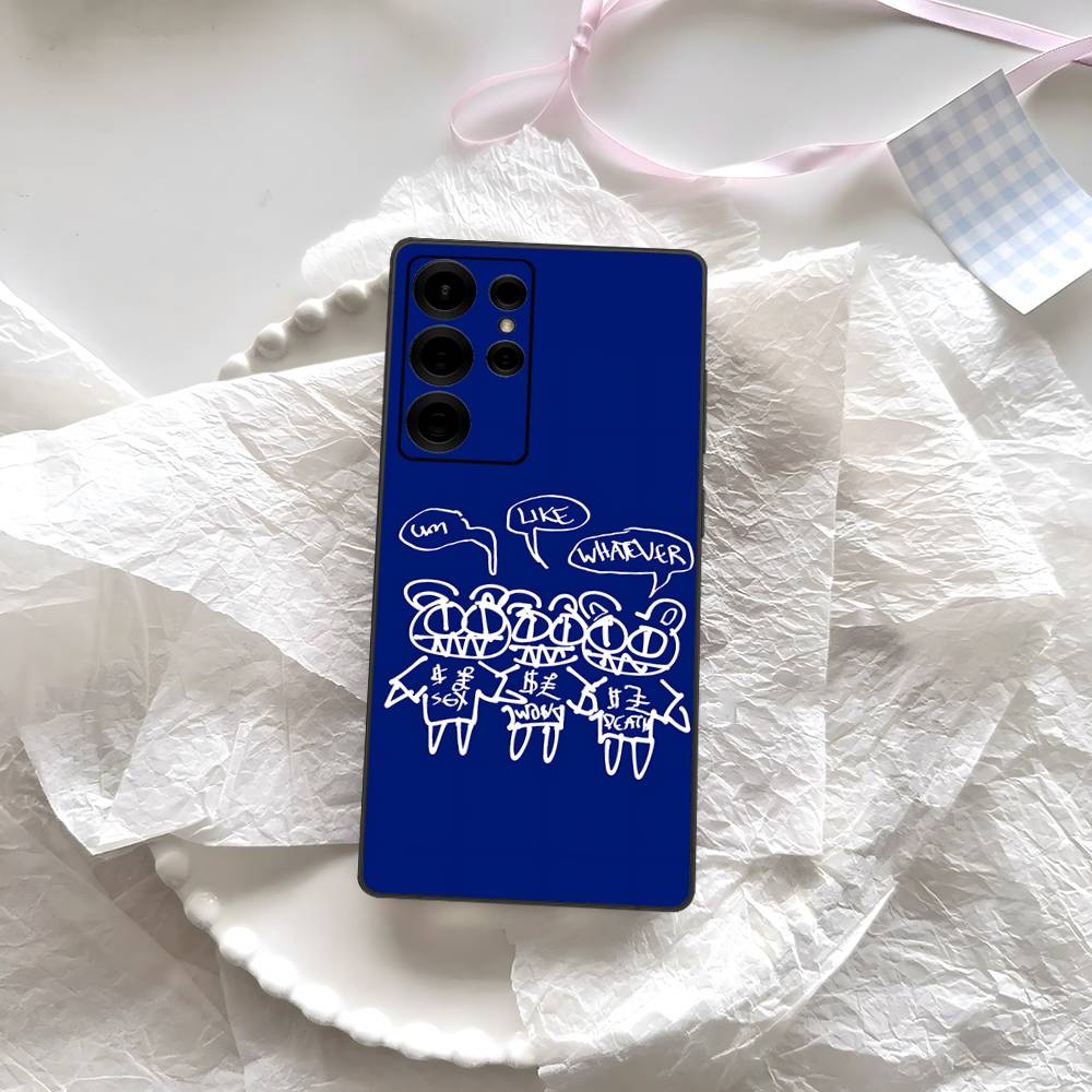 Чехол для телефона Rock-группы Radiohead для Samsung S 24 Fe 25 Ultra Plus 20 Lite 21 30 22 23 24 22 Ultra 5G Fundas