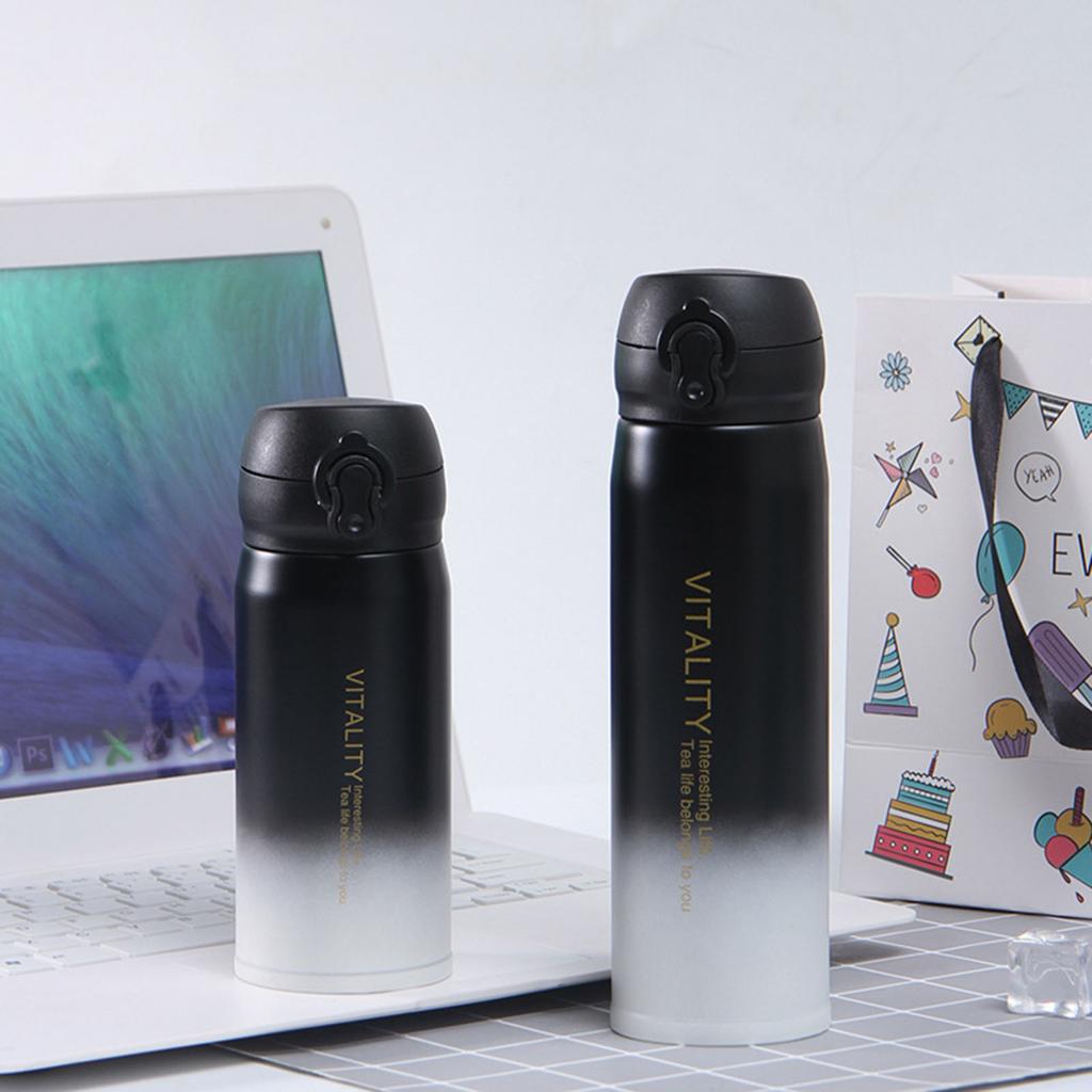 Вакуумная бутылка с маленьким ртом для питья без запаха портативная студенческая спортивная вакуумная кружка для школы