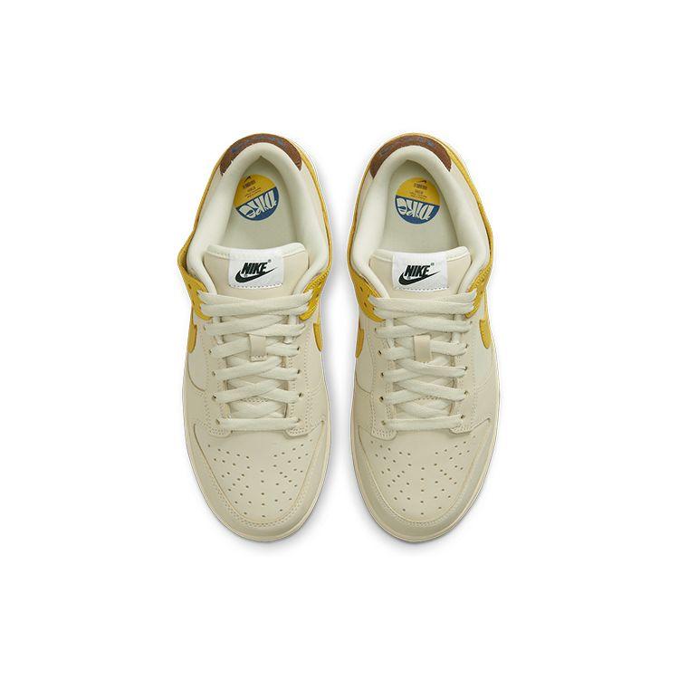 Nike Женские кроссовки Dunk Low LX Banana Cream Coconut-Milk Vivid-Sulfur DR5487-100