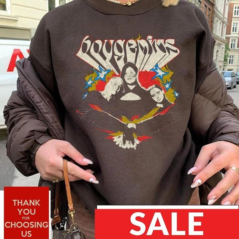 VTG Boygenius Shirt ReSET Tour 2023 Shirt Boygenius Band Tour 2023