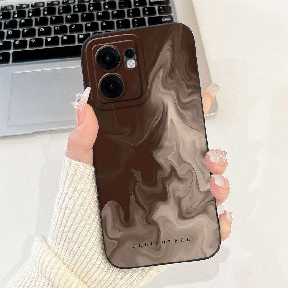 Чехол для Oppo Reno 13F 5G Reno13 FS CPH2699 Милый Кот Клетка Чехол Мягкий ТПУ Чехлы для Телефона Для Oppo Reno13 F 4G Reno13F Fundas