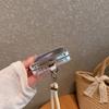 Для Samsung Galaxy Z Flip 6 5 4 3 Чехол Z Flip5 ZFlip 5 ZFlip5 Милый Кот Длинный Шнурок Кроссбоди Жесткая Ударопрочная Крышка