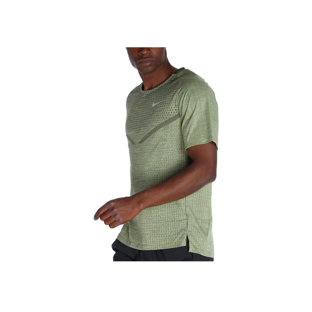 Nike Футболка с коротким рукавом и круглым вырезом, с принтом логотипа по всей поверхности, мужские топы Matcha DM4753-326