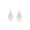 Light Luxury Super Sparkling Crystal Tassel Wheat Earrings for Women Hong Kong Style Fashionable