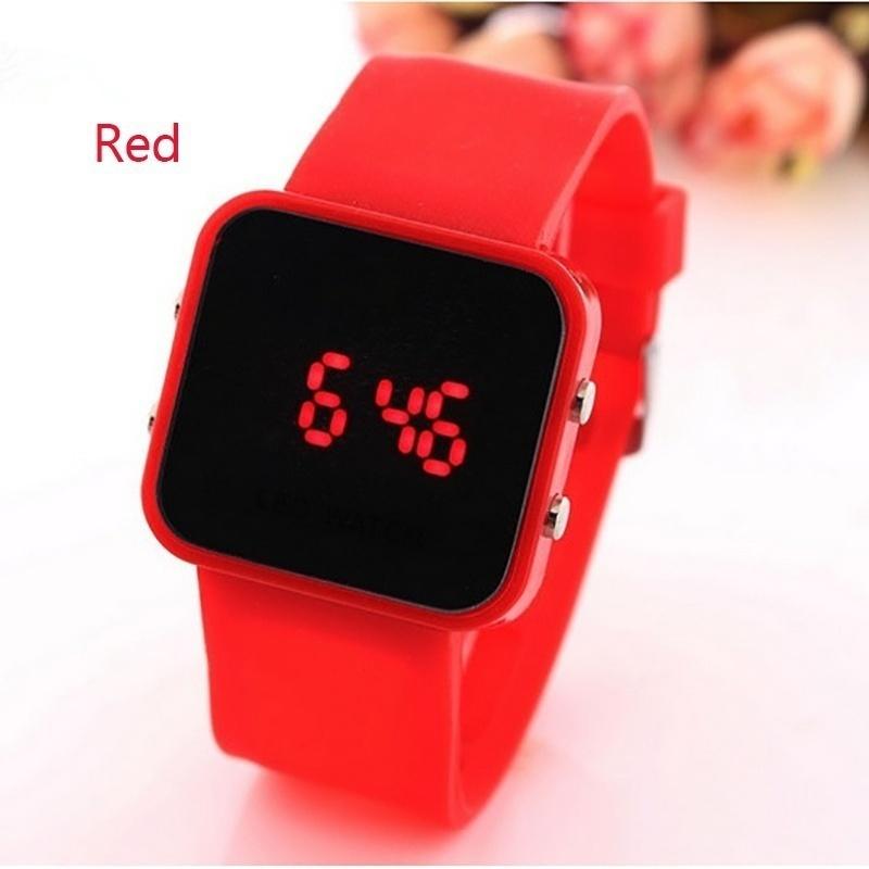 Мужские женские светодиодные часы для мальчиков и девочек, студенческие часы