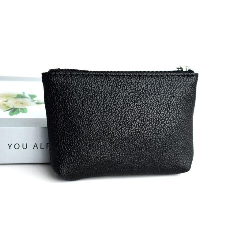 Coin Purses Women PU Leather New Small Mini Soft Surface Fashion Key Bank Card Coin Small Wallet