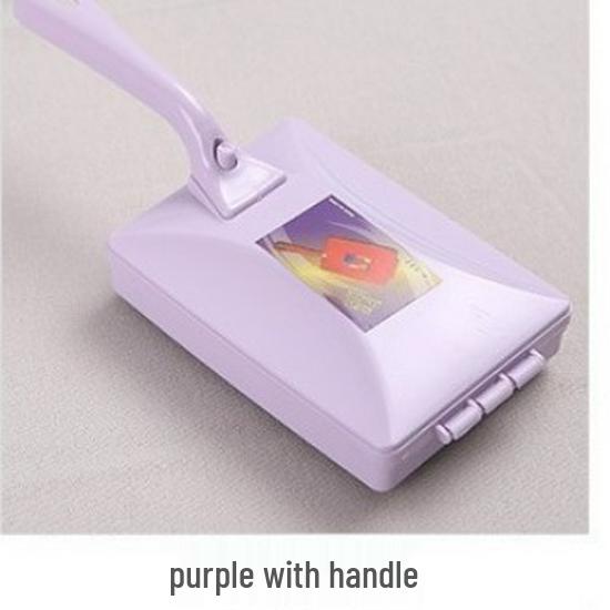 Large Long-Handle Dusting & Lint Roller Brush: Hair Remover & Carpet Sweeper for Home Cleaning (Beds, Sofas)