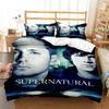 Сверхъестественный 3D Принт Комплект Постельного Белья Твин Фул Квин Кинг Размер Удивительная Тематика Комплект Пододеяльника Постельное Белье Покрывало Комплекты Постельного Белья