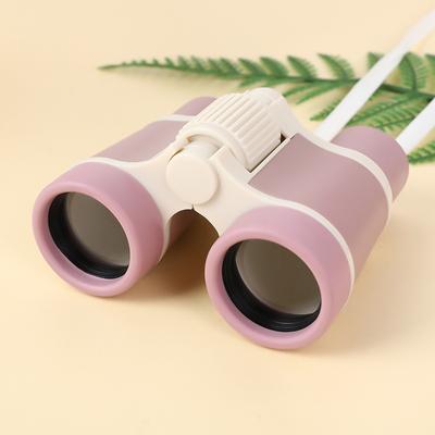 Новый корейский детский уличный цветной телескоп для защиты глаз 4*30 HD, резиновый бинокль высокой мощности