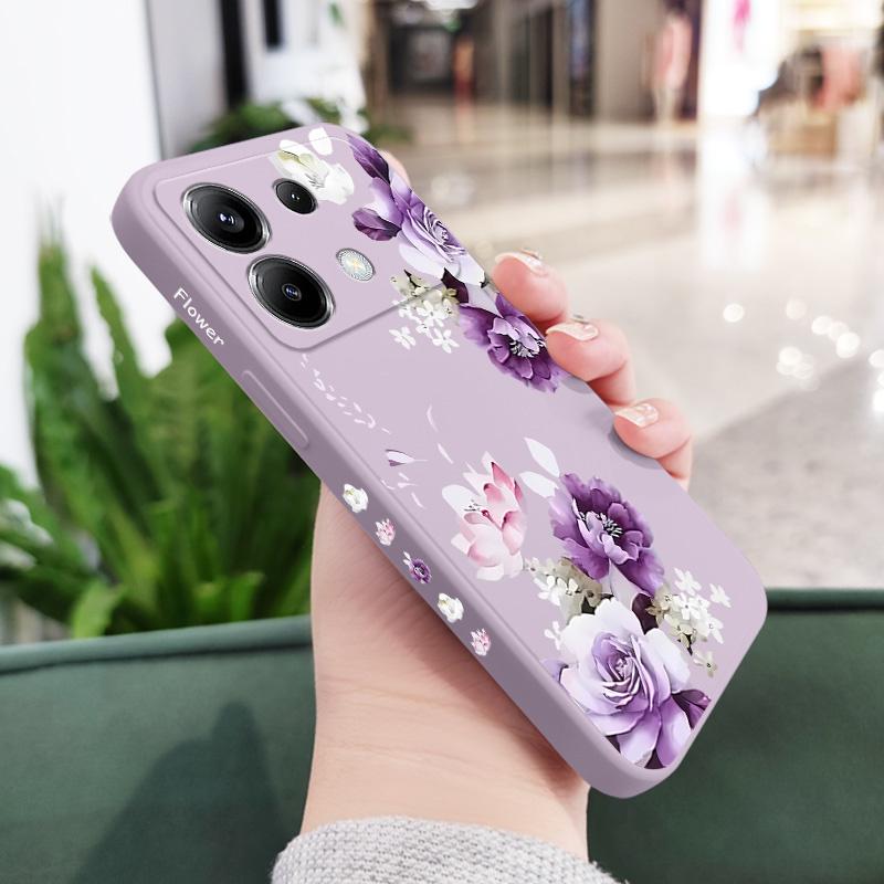 Красивый чехол для телефона с пионами для Xiaomi Poco F8 F7 X7 X6 F6 M6 M5 M5S F5 X5 F4 X4 M4 F3 M3 X3 Pro 4G 5G GT Силиконовый чехол