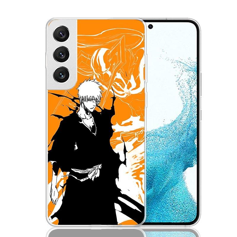 Чехол для телефона Kurosaki Ichigo Bleach для Samsung Galaxy S26 S25 Edge S24 S23 FE S22 Ultra S21 Plus S20 + Fundas Cover Coque Galaxy