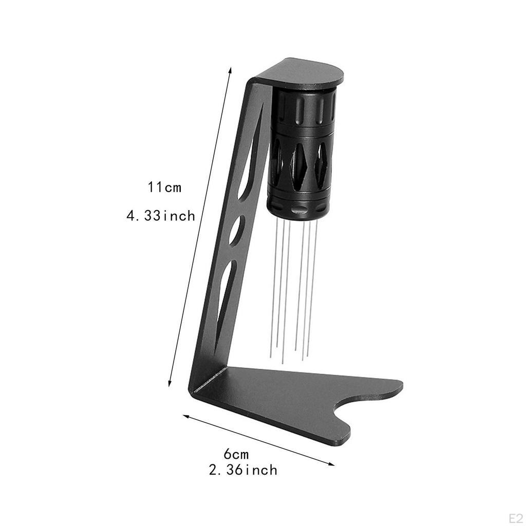 Инструмент для эспрессо, 6 штифтов, распределение кофе, легкий полый вращающийся штифт, порошок для кафе