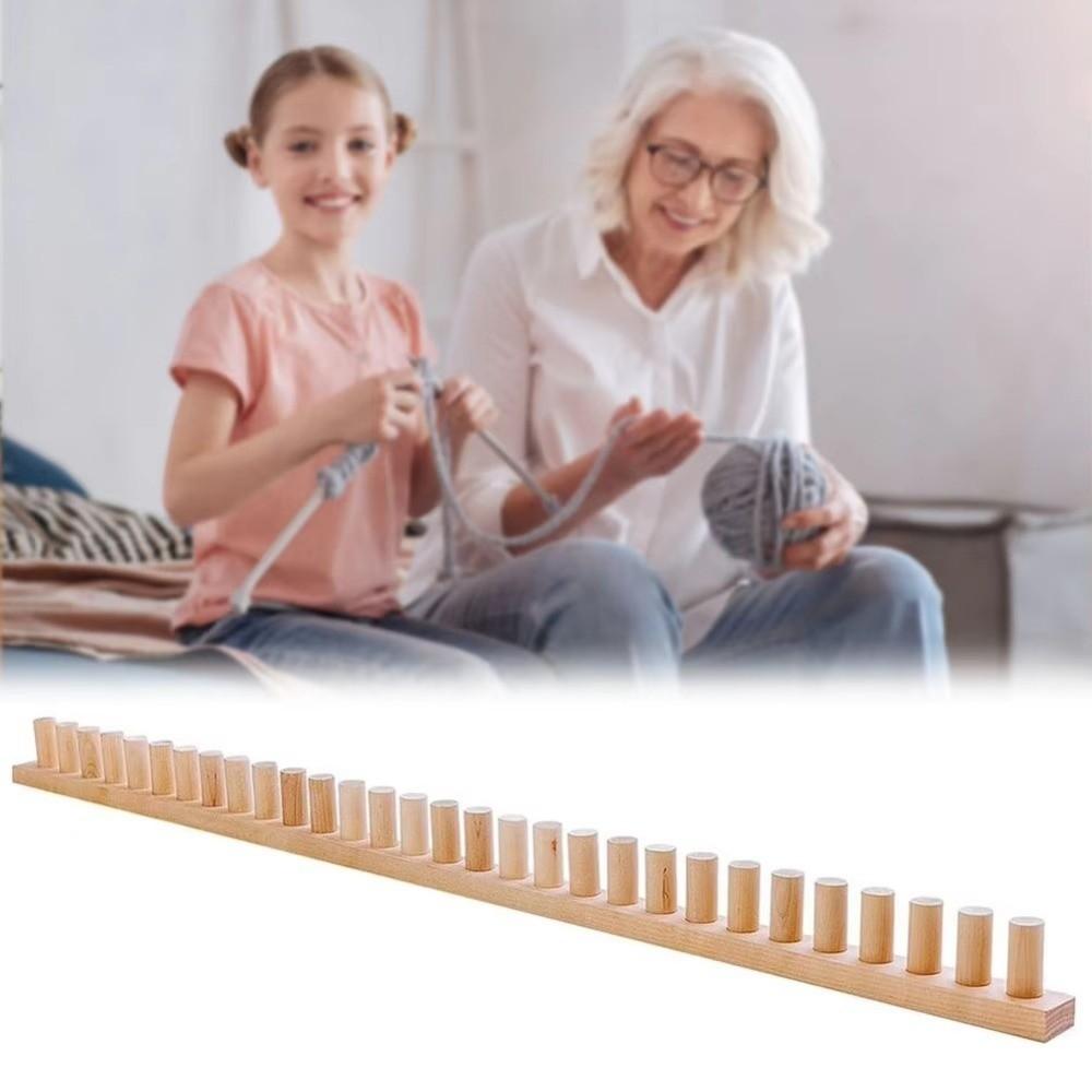 Регулируемый размер, вязальный станок для одеял, портативный, многофункциональный, инструмент для вязания толстой пряжей, сверхпрочные станки, набор для ручного ткачества