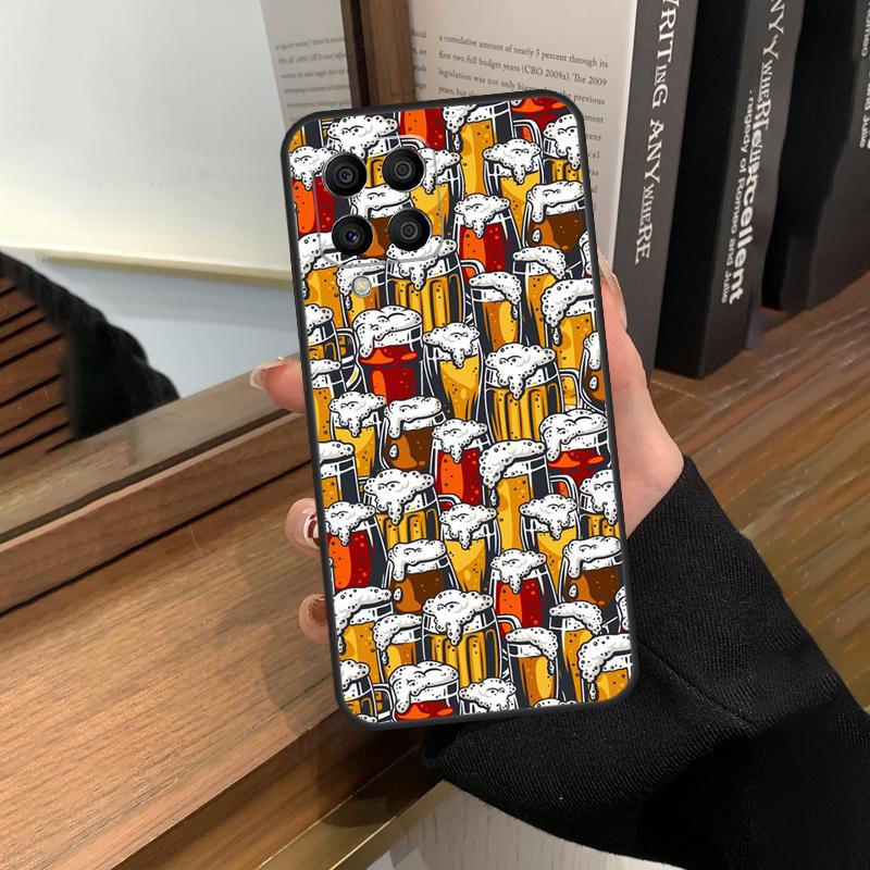 Alcohol Beers Drink Beer Case For Samsung Galaxy M35 M15 M55 M56 M36 M16 M06 M31 M13 M33 M53 M12 M32 M52 M14 M34 M54