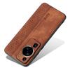 AZNS Задняя крышка для Huawei P60/P60 Pro с тиснением, покрытая ПУ кожей, чехол из ТПУ для телефона