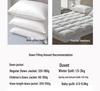 High Loft Water-Washed Down Fiber Velvet for Domestic and Export Use